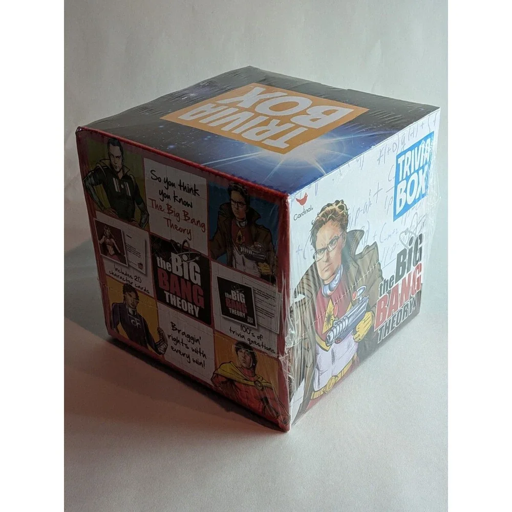 The Big Bang Theory Trivia Box By Cardinal NEW SEALED